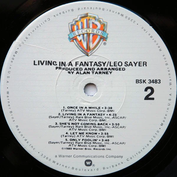 Виниловая пластинка Leo Sayer - Living In A Fantasy - рис.3