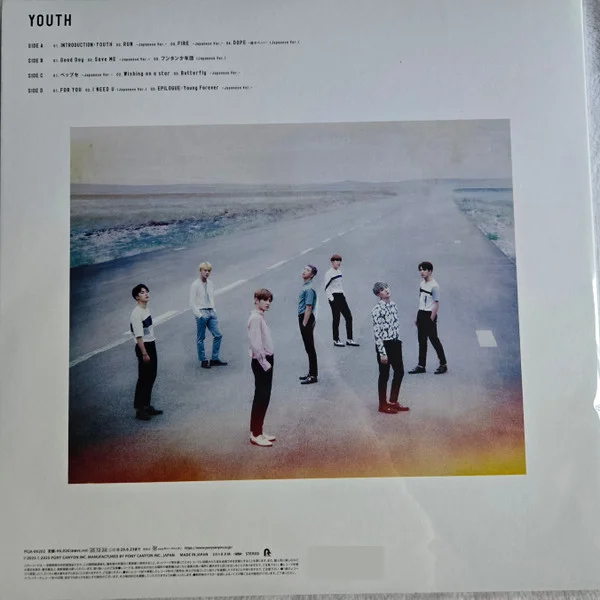 Виниловая пластинка BTS – Youth (Purple (Clear) - 2LP - рис.2