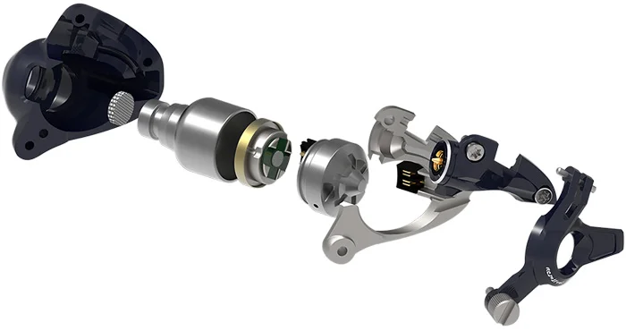 Новейший композитный динамический драйвер Milinx с куполом, обработанным тонкой пленкой японского бериллия