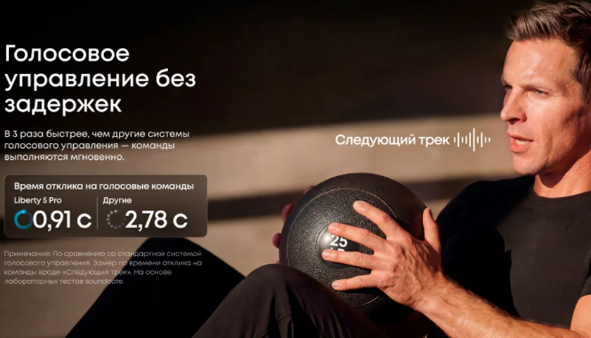 Anker Soundcore Liberty 5 Pro беспроводные наушники