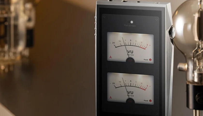 Графический интерфейс VU Meter для полного погружения в музыку