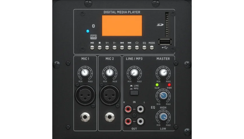 Встроенный 3-канальный микшер PK115A 