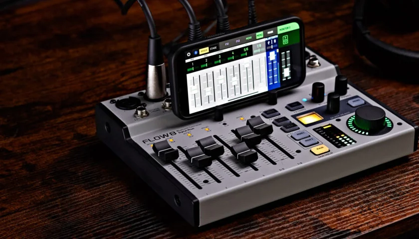 Behringer Flow 8 - цифровой микшерный пульт.