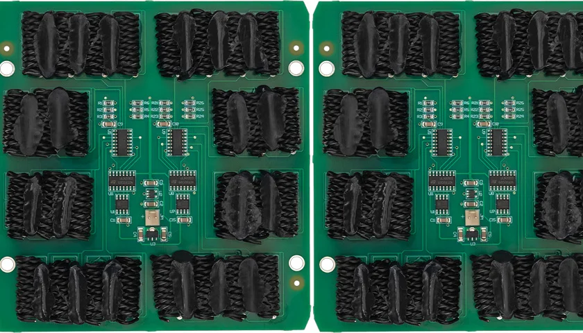 Активные квадратные катушки Тесла