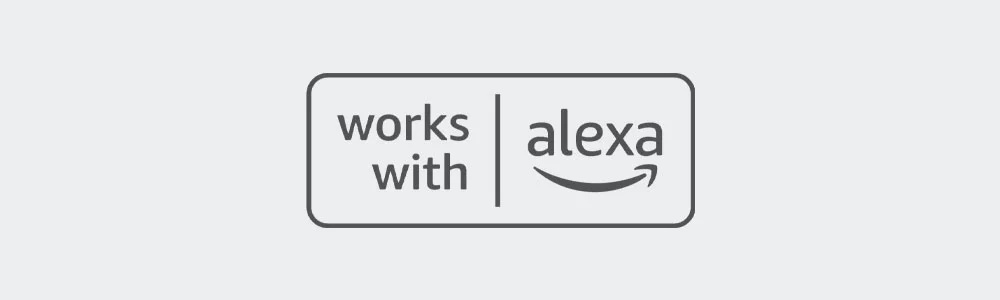 Работает с Amazon Alexa