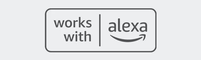 Работает с Amazon Alexa Работает с Amazon Alexa