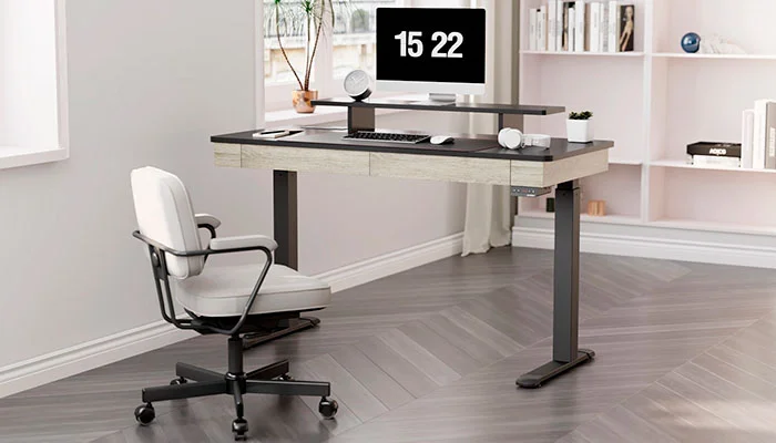 Eureka ED-I55 — компьютерный стол с электрической регулировкой высоты. Eureka ED-I55 — компьютерный стол с электрической регулировкой высоты.