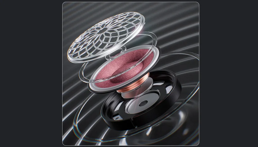 Большой 60-миллиметровый динамический динамик