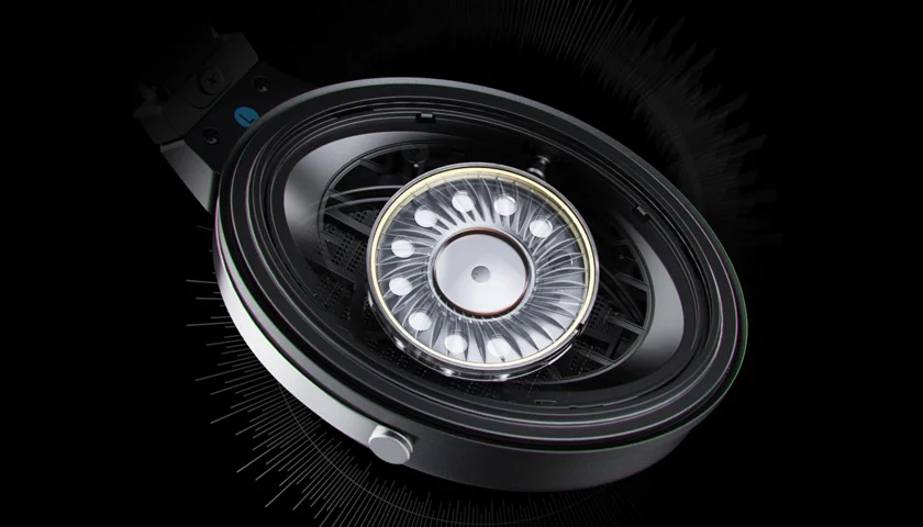 Большой 50-миллиметровый динамический динамик