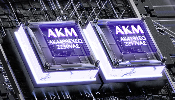 FiiO K9 работает на двух ЦАП AKM