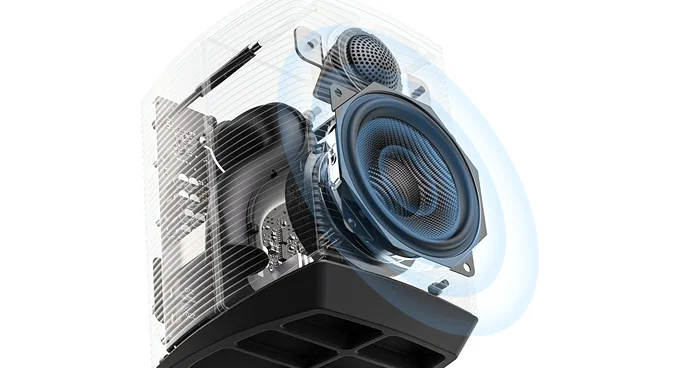 3,5-дюймовый промежуточный динамик из углеродного волокна