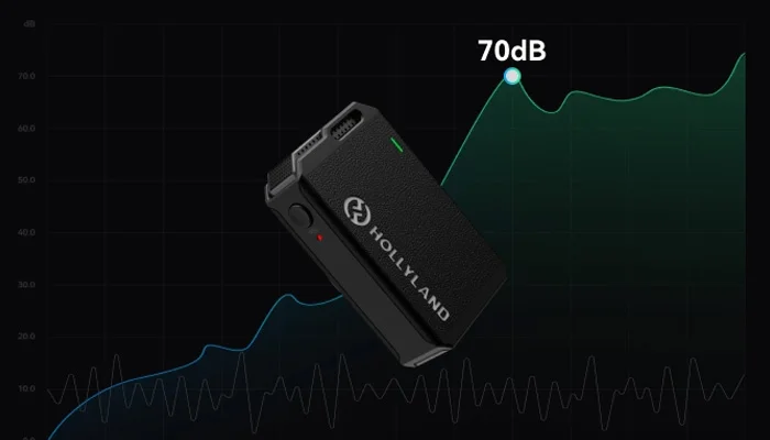 Высокое отношение сигнал/шум 70 дБ