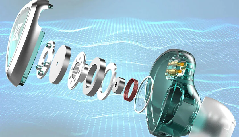 Высококачественный динамический драйвер, оптимизированный для улучшения акустических характеристик