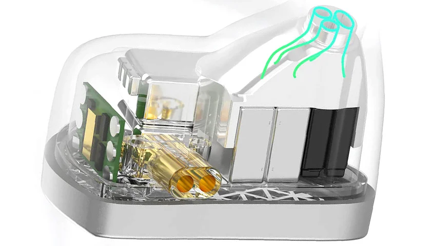 Трехканальная профессиональная конструкция звуковода