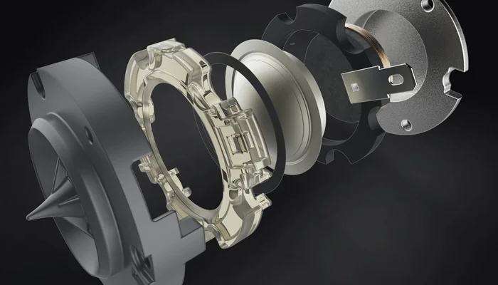 ВЧ-динамики с алюминиевым куполом и подвеской LTS