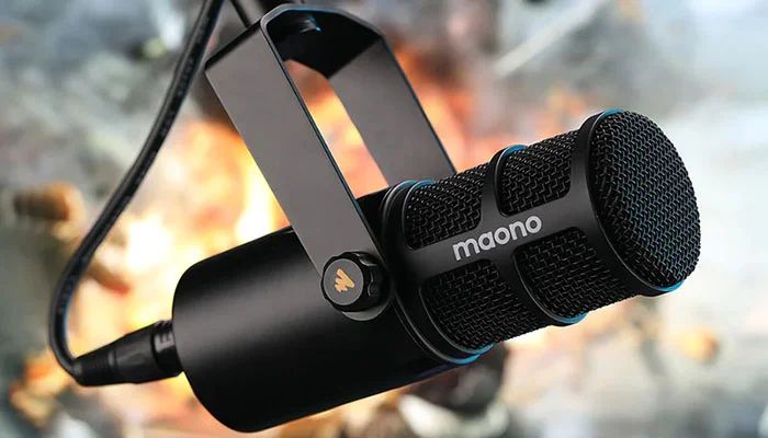 Maono PD400X — динамический XLR/USB-микрофон. Maono PD400X — динамический XLR/USB-микрофон.