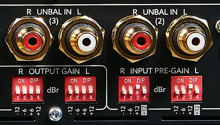 регулировка предварительного усиления