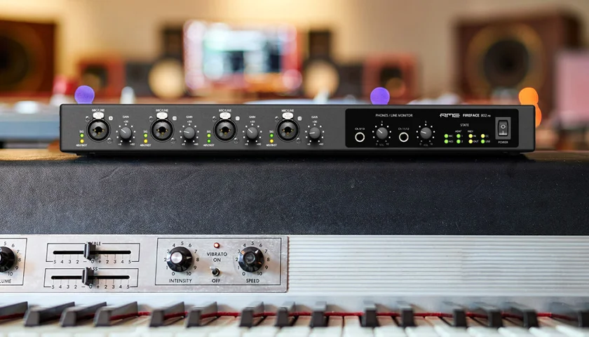 RME Fireface 802Fs silver/black usb аудио интерфейс