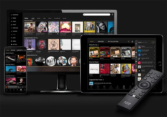 Управление через Rose Connect и Rose OS Управление через Rose Connect и Rose OS