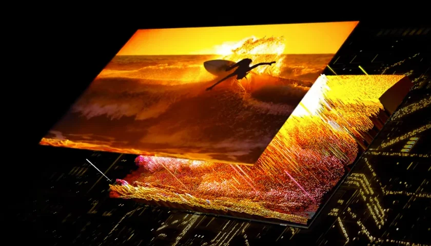 Оптимизация изображения с помощью ИИ для сверхбольшого экрана