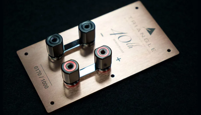 Медная пластина покрытая розовым золотом Медная пластина покрытая розовым золотом