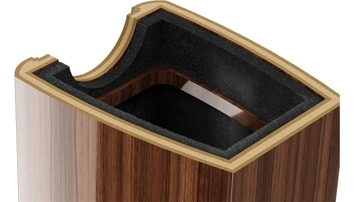 Многослойный лакированный корпус