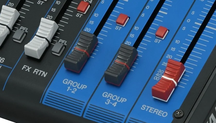 Регуляторы AUX / Effect / Group