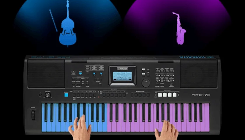 Yamaha PSR E473 Black