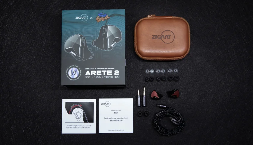 ZiiGaat Fresh Reviews Arete II красивый корпус
