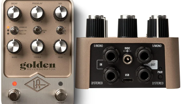 Купить процессор эффектов Universal Audio UAFX Golden Reverberator