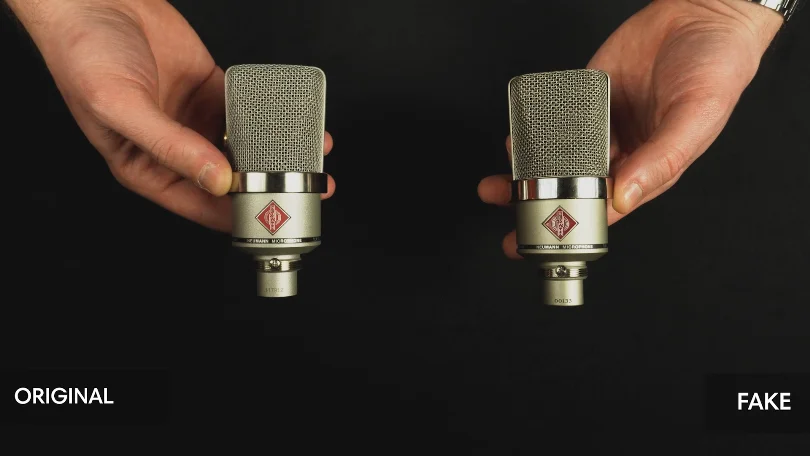 Neumann TLM 102: сравниваем оригинал и подделку