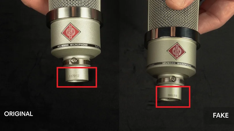 Neumann TLM 102: сравниваем оригинал и подделку