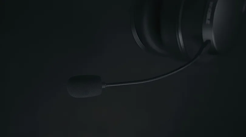 Пример наушников с выносным микрофоном