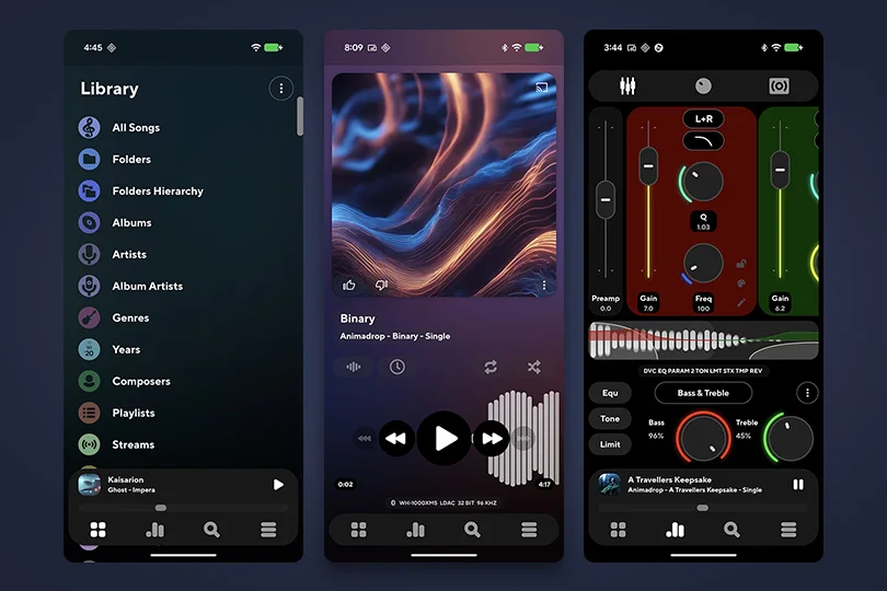 Poweramp Equalizer — универсальный комбайн для Android