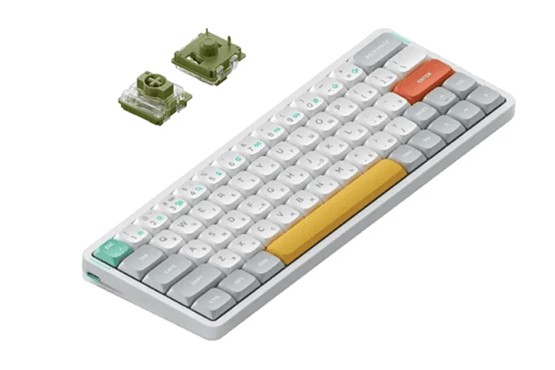 Клавиатура: NuPhy Air60 V2 Moss Switch Iconic White