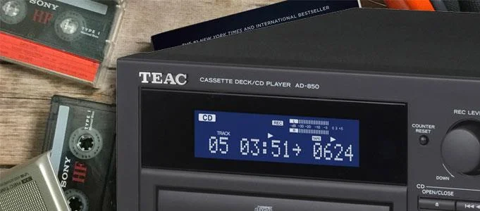 TEAC AD-850 Black CD TEAC AD-850 Black CD