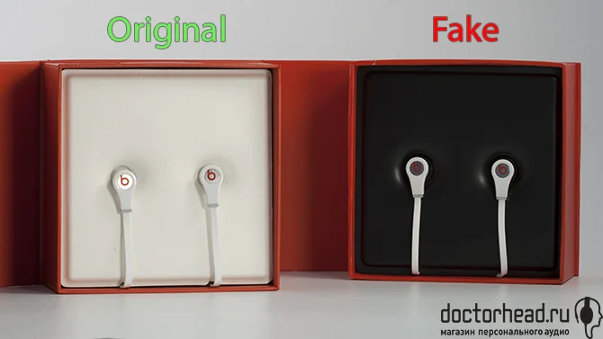 вид внутри коробки Beats by dr. Dre Tour в обзоре doctorhead.ru