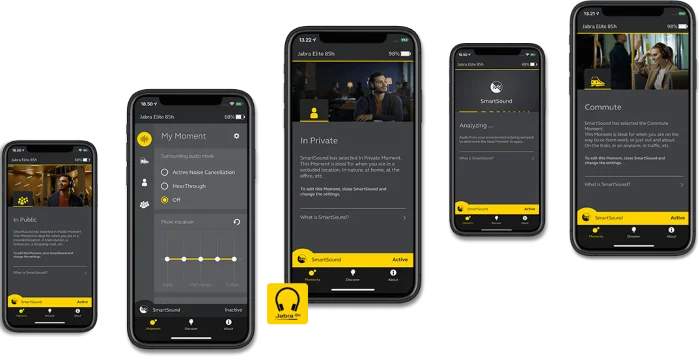 Приложение Jabra Sound+