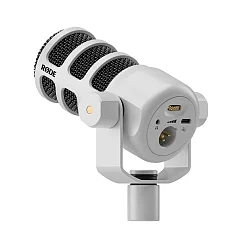 Микрофон для стриминга и игр RODE PodMic USB White