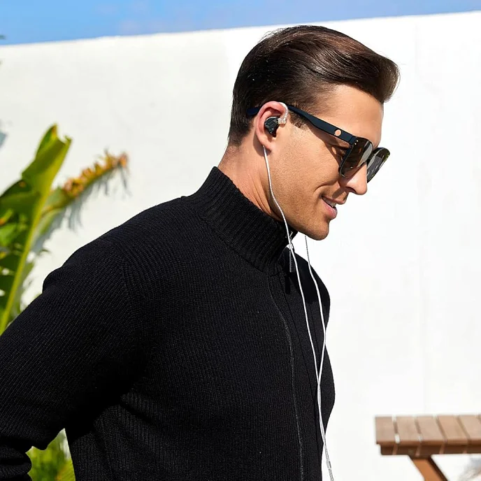 Наушники внутриканальные KZ ZS10 Pro X without mic Black - рис.7