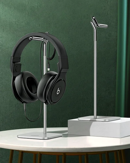 Подставка для наушников Ugreen LP143 Earphone Holder Stand Silver - рис.3