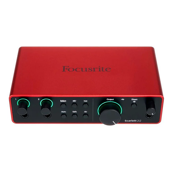 Аудиоинтерфейс Focusrite Scarlett 2i2 4th Gen - рис.1