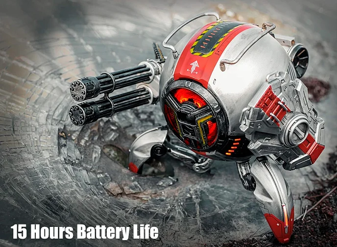 Портативная колонка Gravastar Mars Pro Shark 14 Metallic Gray - рис.11