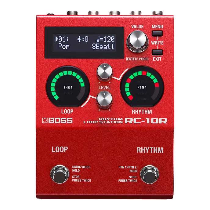 Студийное оборудование Boss RC-10R Rhythm Loop Station Red - рис.0