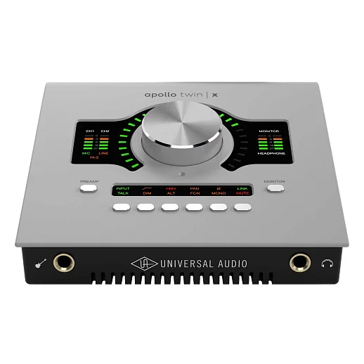 Аудиоинтерфейс Universal Audio Apollo Twin X DUO Gen 2 Essentials+ Edition Silver
