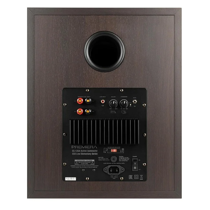 Сабвуфер Premiera ES-12SA Mocca Wood - рис.3