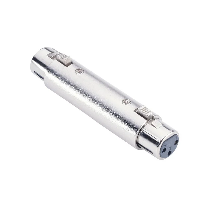 Переходник Adam Hall 7860 Silver XLR - XLR - рис.0