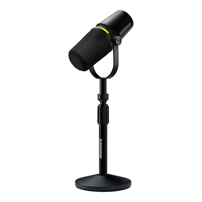 Микрофон для стриминга и игр Shure MV7+ K Bundle Black - рис.0