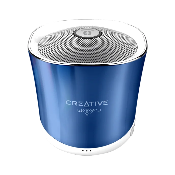 Портативная колонка Creative Woof 3 CRYST BU - рис.0