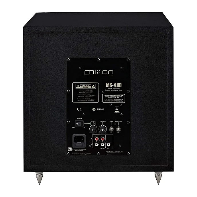 Сабвуфер Mission MS-400 Black - рис.2